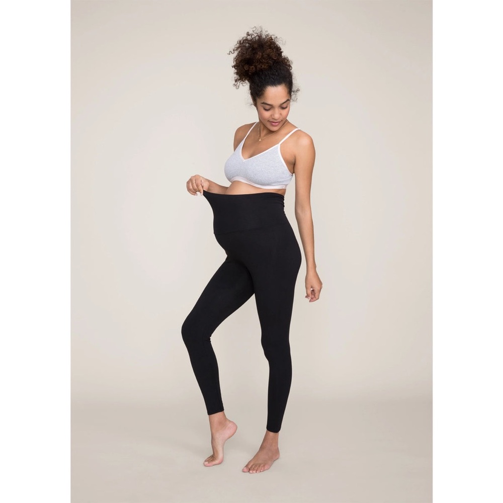 HATCH Maternity The Ultimate Before During & After Legging Black Bamboo Spandex